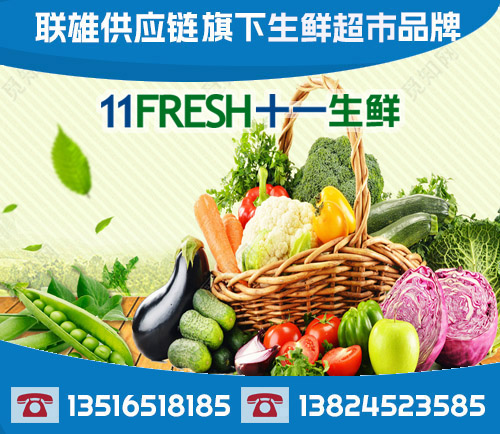 联雄供应链17356冷链物流11FRESH当餐11FOOD生鲜食品超市官网上线